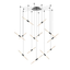 Sonneman Ballet SATIN BLACK 27.25W x 3.25H Pendant