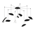 Sonneman Papillons SATIN BLACK 24W x 6.75H Pendant