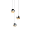 Sonneman Grapes POLISHED CHROME 7.75W x 3.25H Pendant