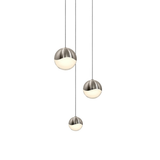 Sonneman Grapes SATIN NICKEL 8.25W x 3.75H Pendant