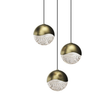 Sonneman Grapes BRASS 7.75W x 3.25H Pendant