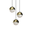Sonneman Grapes BRASS 7.75W x 3.25H Pendant