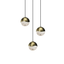 Sonneman Grapes BRASS 7W x 2.5H Pendant