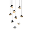 Sonneman Grapes POLISHED CHROME 12.5W x 2.5H Pendant