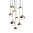 Sonneman Grapes SATIN NICKEL 13.75W x 3.75H Pendant