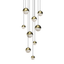 Sonneman Grapes BRASS 13.75W x 3.75H Pendant