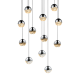Sonneman Grapes POLISHED CHROME 15.5W x 2.5H Pendant
