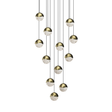 Sonneman Grapes BRASS 16.25W x 3.25H Pendant