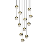 Sonneman Grapes BRASS 16.25W x 3.25H Pendant