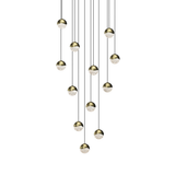 Sonneman Grapes BRASS 15.5W x 2.5H Pendant