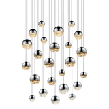 Sonneman Grapes POLISHED CHROME 27W x 3.75H Pendant