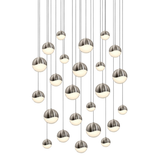 Sonneman Grapes SATIN NICKEL 27W x 3.75H Pendant