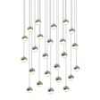 Sonneman Grapes SATIN NICKEL 25.5W x 2.5H Pendant
