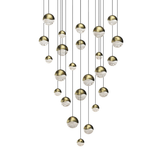 Sonneman Grapes BRASS 27W x 3.75H Pendant