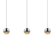 Sonneman Grapes POLISHED CHROME 37.25W x 3.25L x 3.25H Pendant