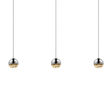 Sonneman Grapes POLISHED CHROME 36.5W x 2.5L x 2.5H Pendant