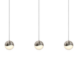 Sonneman Grapes SATIN NICKEL 37.25W x 3.25L x 3.25H Pendant
