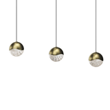 Sonneman Grapes BRASS 37.25W x 3.25L x 3.25H Pendant