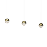 Sonneman Grapes BRASS 36.5W x 2.5L x 2.5H Pendant