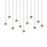 Sonneman Grapes BRASS 36.25W x 8.5L x 2.5H Pendant
