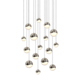 Sonneman Grapes SATIN NICKEL 23.75W x 23.75L x 3.75H Pendant