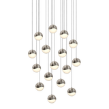 Sonneman Grapes SATIN NICKEL 23.25W x 23.25L x 3.25H Pendant