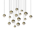 Sonneman Grapes BRASS 23.75W x 23.75L x 3.75H Pendant