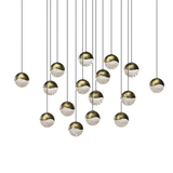 Sonneman Grapes BRASS 23.25W x 23.25L x 3.25H Pendant
