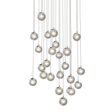 Sonneman Champagne Bubbles POLISHED CHROME 27.25W x 4.5H Pendant