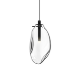 Sonneman Liquid SATIN BLACK 6W x 10.75H Pendant
