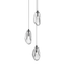 Sonneman Liquid SATIN BLACK 14W x 10.75H Pendant