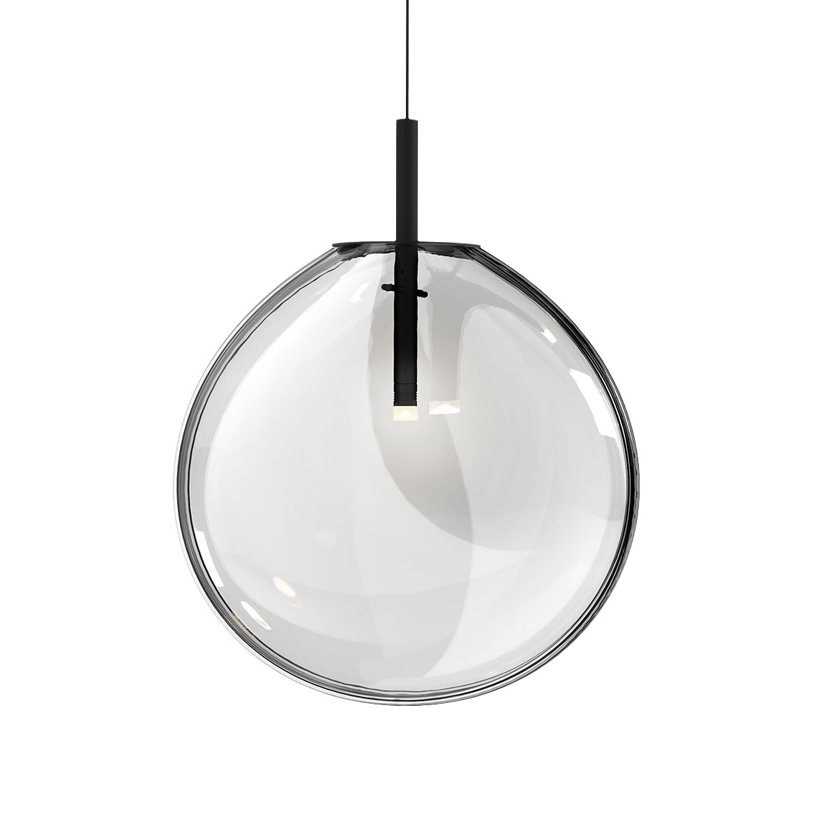 Sonneman Cantina SATIN BLACK 15W x 4.5L x 18.75H Pendant