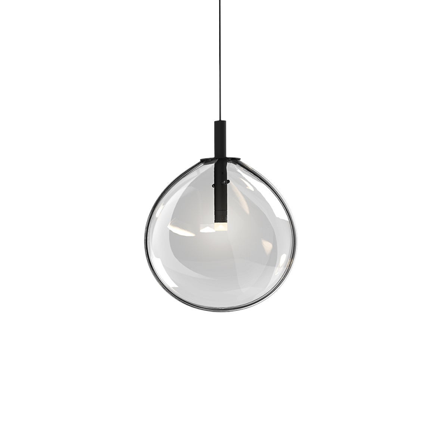 Sonneman Cantina SATIN BLACK 9W x 3L x 11.25H Pendant