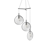 Sonneman Cantina SATIN BLACK 36W x 19.25H Pendant