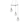 Sonneman Cantina SATIN BLACK 30W x 12H Pendant