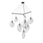 Sonneman Cantina SATIN BLACK 57W x 19.25H Pendant