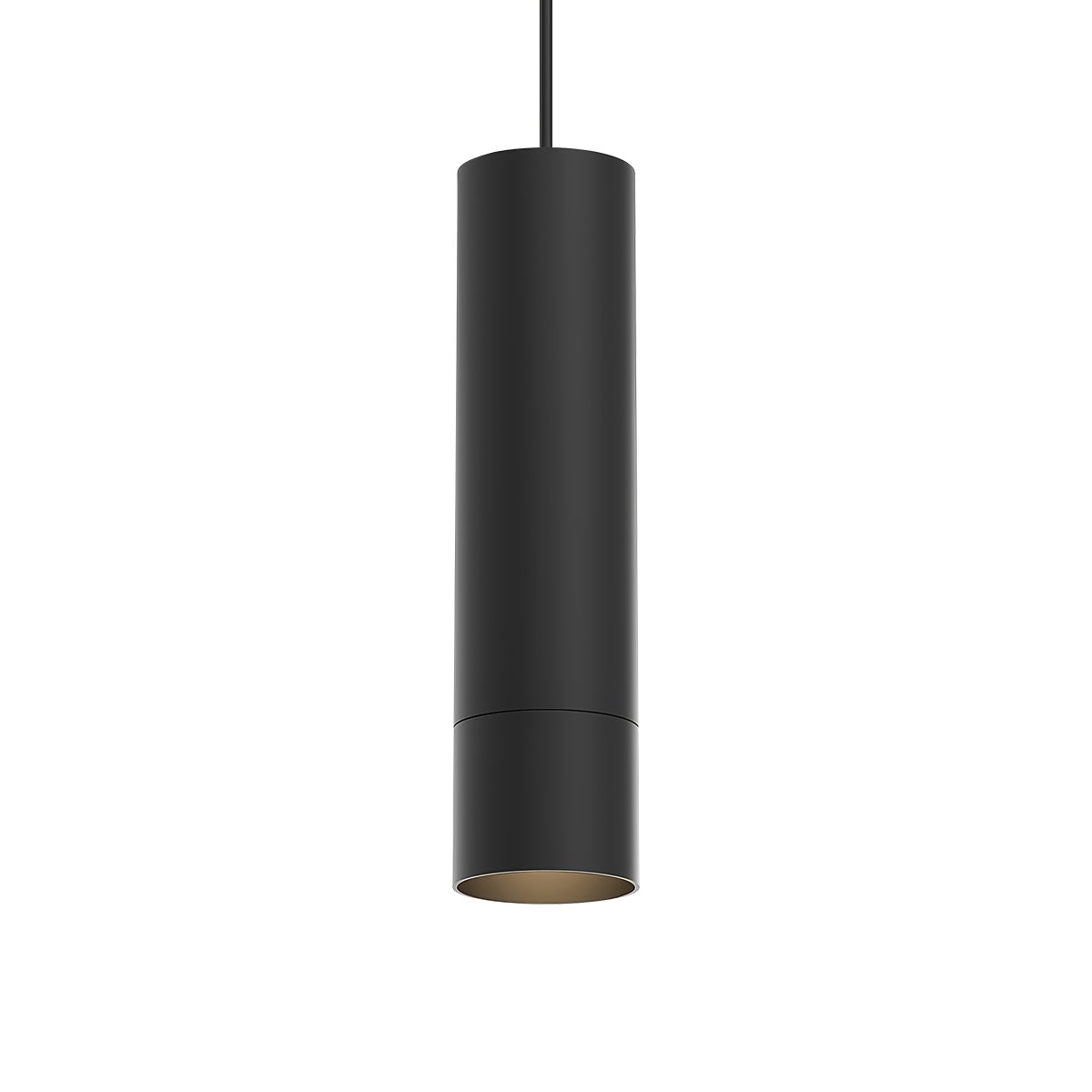 Sonneman ALC SATIN BLACK 3W x 11.75H Pendant