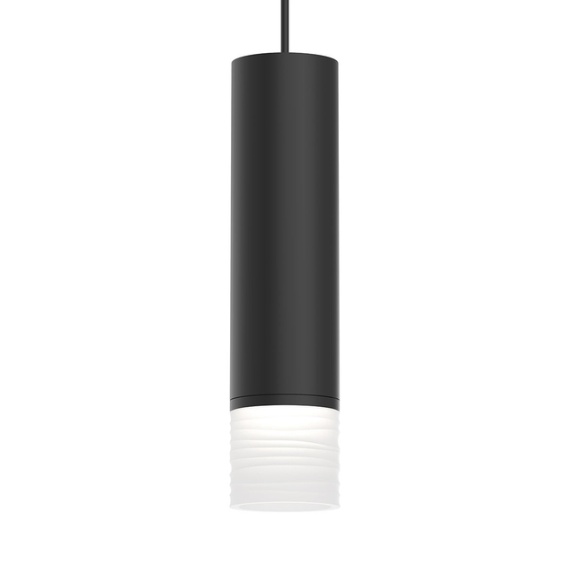 Sonneman ALC SATIN BLACK 3W x 18H Pendant