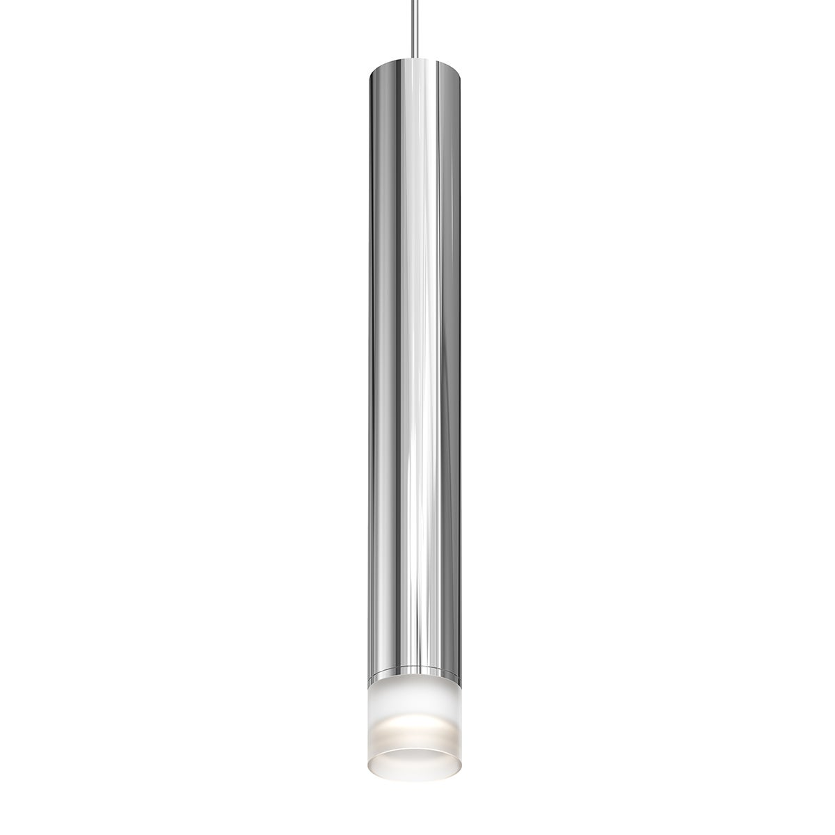 Sonneman ALC POLISHED CHROME 3W x 24H Pendant