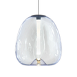 Sonneman Mela SATIN BLACK 13.75W x 15H Pendant