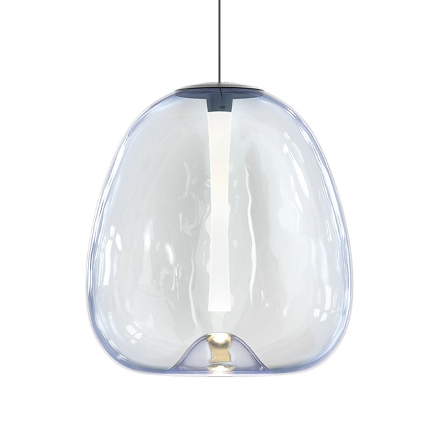 Sonneman Mela SATIN BLACK 13.75W x 15H Pendant