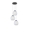 Sonneman Mela SATIN BLACK 20W x 30H Pendant
