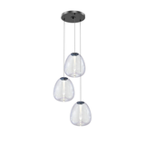 Sonneman Mela SATIN BLACK 20W x 30H Pendant
