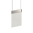 Sonneman V Panels POLISHED CHROME 8.75W x 0.5L x 11.75H Pendant