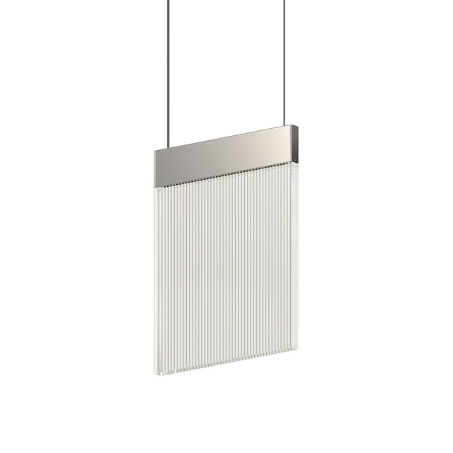 Sonneman V Panels POLISHED CHROME 8.75W x 0.5L x 11.75H Pendant