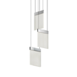 Sonneman V Panels POLISHED CHROME 8.75W x 8.75L x 23.5H Pendant