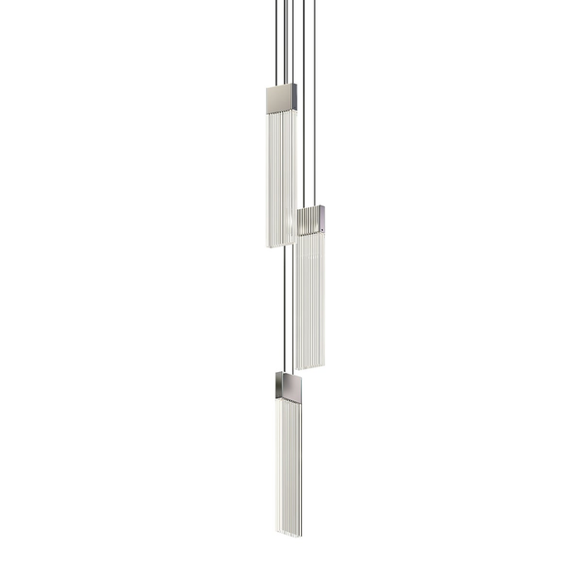 Sonneman V Panels POLISHED CHROME 3.25W x 3L x 11.75H Pendant