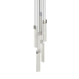 Sonneman V Panels POLISHED CHROME 6.75W x 5L x 11.75H Pendant