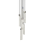 Sonneman V Panels POLISHED CHROME 6.75W x 5L x 11.75H Pendant
