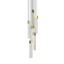 Sonneman V Panels BRASS 6.75W x 5L x 11.75H Pendant